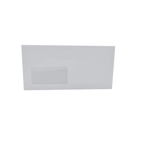 Boríték LC6/5 enyvezett külső záródású bal ablakos 45x90mm 114x229mm B20A15 Bluering®