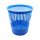 Papírkosár 16l, műanyag rácsos 315x305mm, Bluering® kék