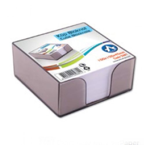 Kockatömb tartó műanyag 10x10x4,5cm, Bluering® füst 2 db/csomag
