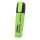 Szövegkiemelő vágott hegyű, lapos test Keyroad Fluo neon zöld 4 db/csomag