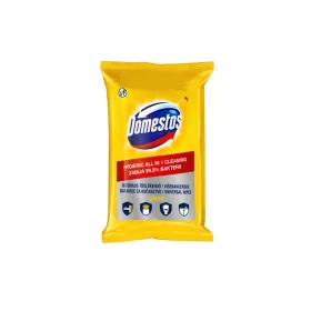 Nedves törlőkendő fertőtlenítő hatással 60 lap/csomag Domestos Citrom