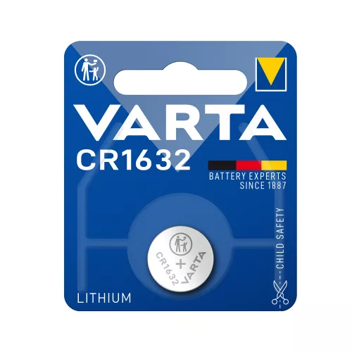 Gombelem CR1632 1db/csomag, Varta