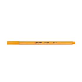 Rostirón, tűfilc 0,4mm, STABILO Point 88 narancs