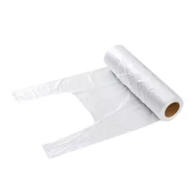 Nylon zacskó 21 x 45 cm ingvállas rollos tépős 200 db/tekercs