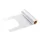Nylon zacskó 21 x 45 cm ingvállas rollos tépős 200 db/tekercs