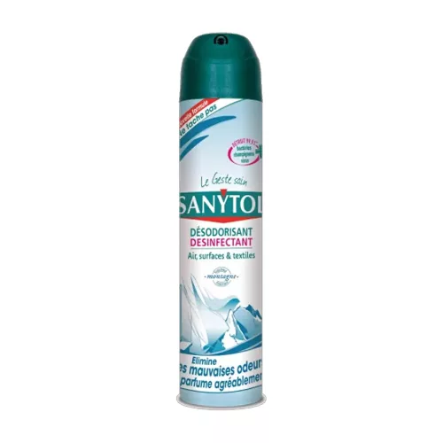 Fertőtlenítő légfrissítő 300 ml aerosol Sanytol Hegyi levegő