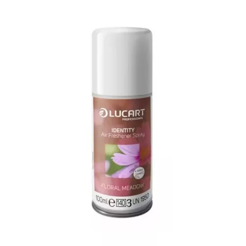 Légfrissítő spray utántöltő 100 ml Floral Meadow Lucart_892366 rózsaszín
