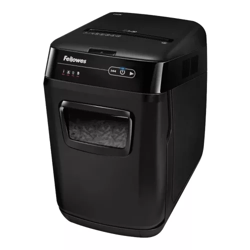 Iratmegsemmisítő, 150lap, konfetti vágás 4x50mm, Fellowes® AutoMax 150C
