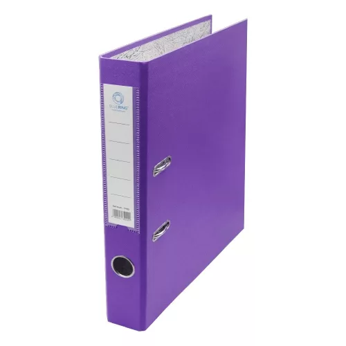 Iratrendező A4, 5cm,lapraszerelt, Bluering® Smart lila