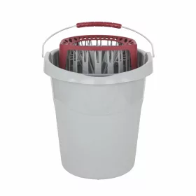 Felmosó vödör 13 literes ovális csavaró kosárral és bevezetővel Multi MOP