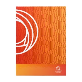   Beírókönyv A4, 96lap, keményfedeles, egyszínű, Bluering kockás