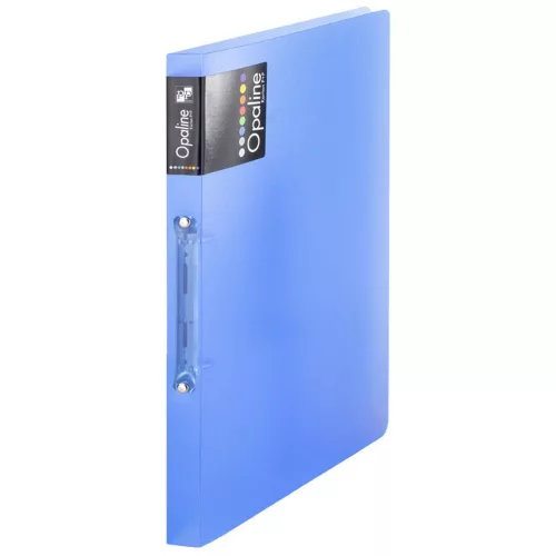 Gyűrűskönyv A4, 2 gyűrűs 2cm gerinc PP, Karton P+P Opaline kék