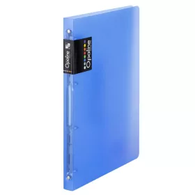  Gyűrűskönyv A4, 4 gyűrűs 2cm gerinc PP, Karton P+P Opaline kék