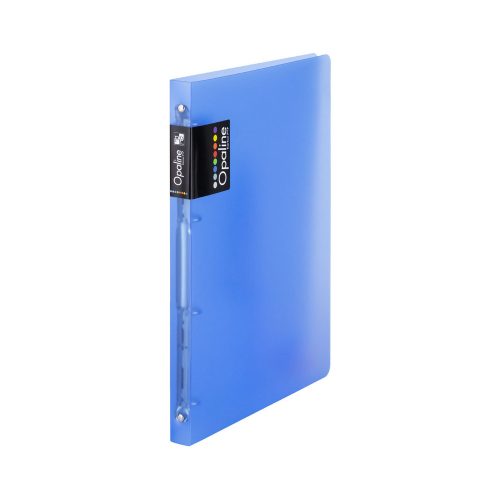Gyűrűskönyv A4, 4 gyűrűs 2cm gerinc PP,  Karton P+P Opaline kék