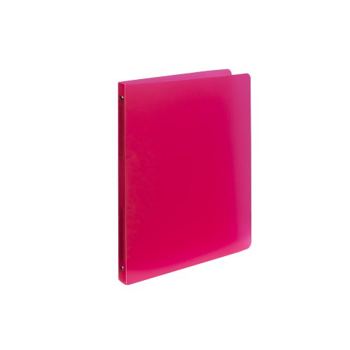 Gyűrűskönyv A4, 4 gyűrűs 2cm gerinc PP,  Karton P+P Opaline piros