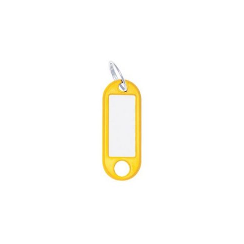 Kulcsjelölő címke beírós sárga 10 db/csomag