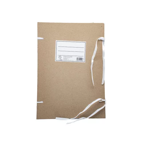 Szalagos irományfedél A4, 650g. 80cm szalaggal Bluering®