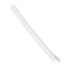   Fém spirál 3:1, 12mm, 81-100lap, Fellowes® 100 db/doboz, fehér