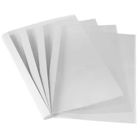   Hőkötő borító, A4, 10mm, 81-100lap, Fellowes® Standard, 100 db/csomag, fehér