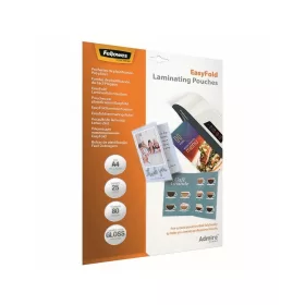 Lamináló fólia, A4, 80 mikron, fényes, 25 db/doboz, Admire Easyfold Fellowes®