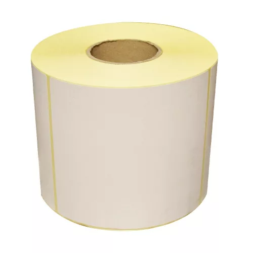 Etikett címke thermo, 100x100mm, tekercses, 600 címke/tekercs fehér