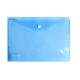 Irattartó tasak A4, PP patentos Bluering® transzparens kék 12 db/csomag