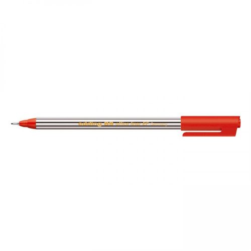 Rostirón, tűfilc 0,3mm, Edding 89 piros 5 db/csomag