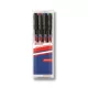 Alkoholos marker készlet 0,6mm, 141F OHP Edding 4 klf. szín
