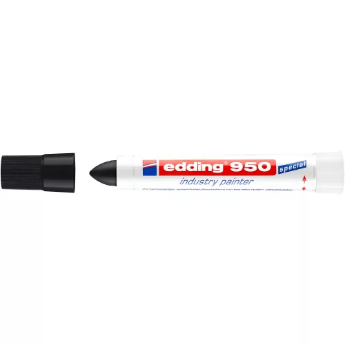 Alkoholos jelölő marker 10mm, kúpos Edding 950 fekete