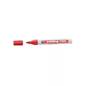 Lakkmarker 2-4mm, kerek Edding 750 piros