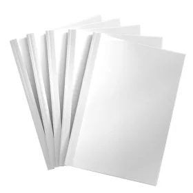   Hőkötő borító, A4, 15mm, 121-150lapig 50 db/doboz, Bluering® fehér