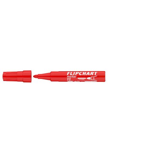 Flipchart marker vízbázisú 3mm, kerek Artip 11 piros 5 db/csomag