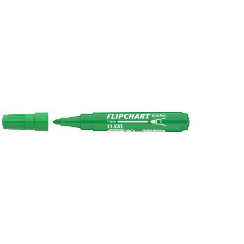 Flipchart marker vízbázisú 3mm, kerek Artip 11XXL zöld 5 db/csomag