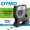 Feliratozógép szalag Dymo D1 flexibilis ID S0718040/16957 12mmx3,5m, fekete/fehér