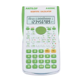 Számológép tudományos 240 funkciós zöld Antilop A-8200C