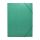 Gumis mappa A4, festett prespán mintás karton Bluering® zöld