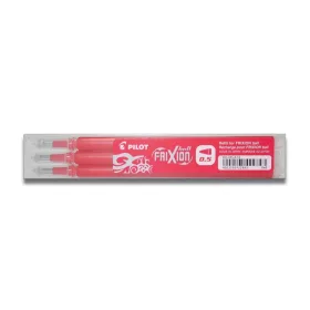   Rollertoll betét golyóméret 0,5mm, 3 db/csom Pilot Frixion Ball, írásszín piros