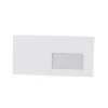 Boríték LA4 enyvezett bélésnyomott jobb ablakos 45x90mm 110 × 220mm J28A20 Bluering® fehér