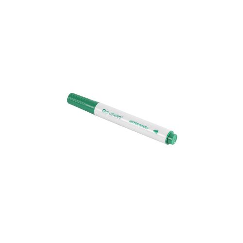 Flipchart marker rostirón vizes kerek végű 3mm, Bluering® zöld 6 db/csomag