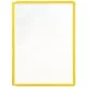 Bemutatótábla panel, A4, 5 db/csomag, Durable Sherpa sárga