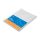 Genotherm lefűzhető, A4, 80 micron narancsos Bluering® 100 db/csomag,