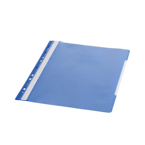Gyorsfűző lefűzhető A4, PP 11 lyukkal Bluering® kék 25 db/csomag