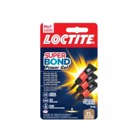   Pillanatragasztó 3x1g Loctite Super Bond Power Gél Mini Trio