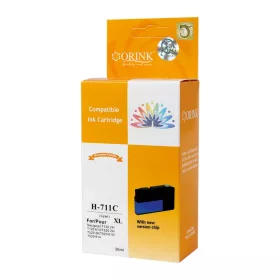Utángyártott Hp 711XL/CZ130A tintapatron cyan ORINK