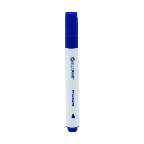 Alkoholos marker 3mm, kerek végű Bluering® kék 10 db/csomag