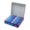Radír 20-as fehér szögletes papír tokban Bluering® 10 db/csomag