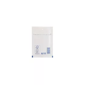 Légpárnás tasak 11/A szilikon külső méret 120x175mm, belső méret 100x165mm, Bluering® fehér