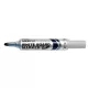 Táblamarker 2,5mm, kerek hegyű, Pentel Maxiflo kék