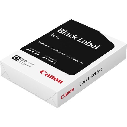 Másolópapír A4, 80g, Canon Black Label Zero 500ív/csomag, 5 db/csomag