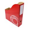 Iratpapucs 8cm, mikrohullámú karton Bluering®, piros 10 db/csomag